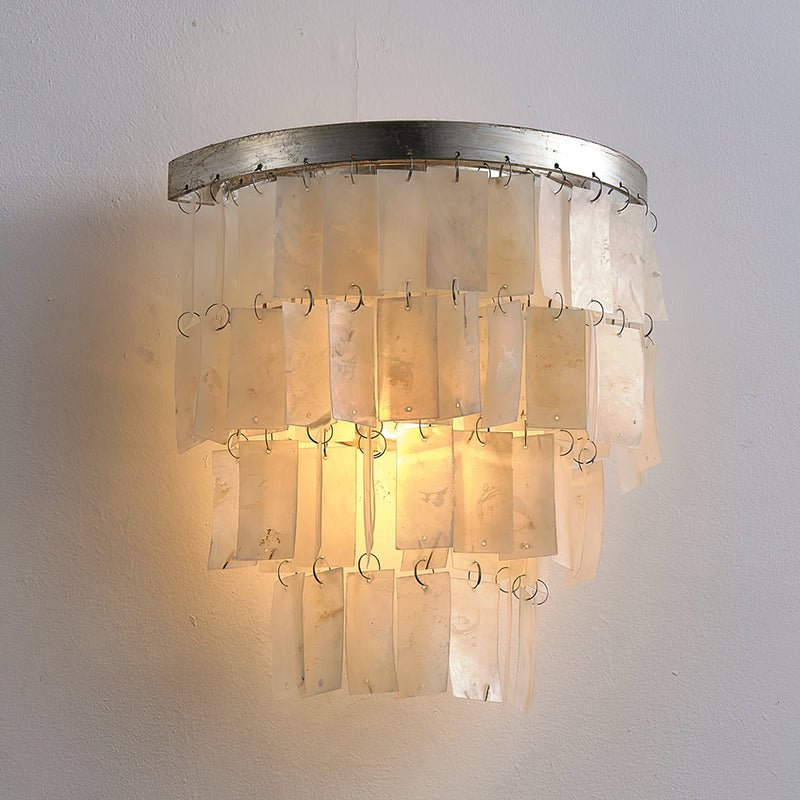 Skye Shell Tiered Wall Lamp - Vakkerlight