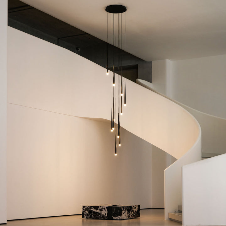 Slender Cone Chandelier - Vakkerlight