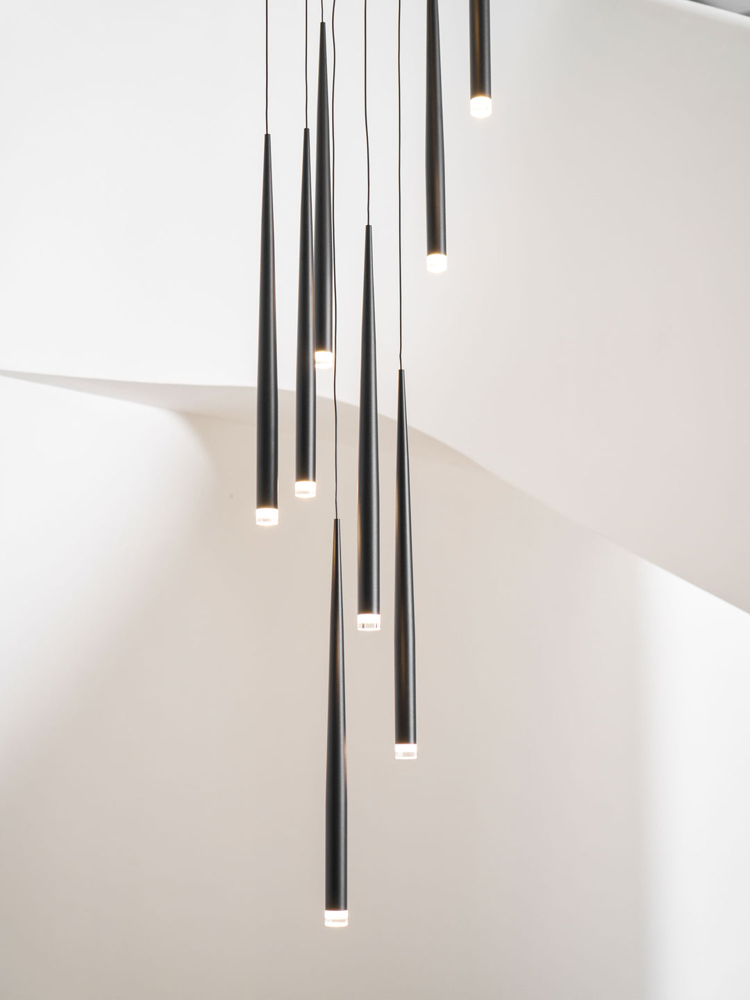 Slender Cone Chandelier - Vakkerlight