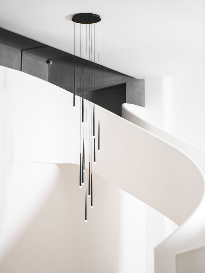 Slender Cone Chandelier - Vakkerlight