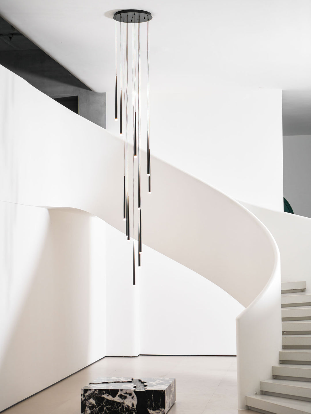 Slender Cone Chandelier - Vakkerlight