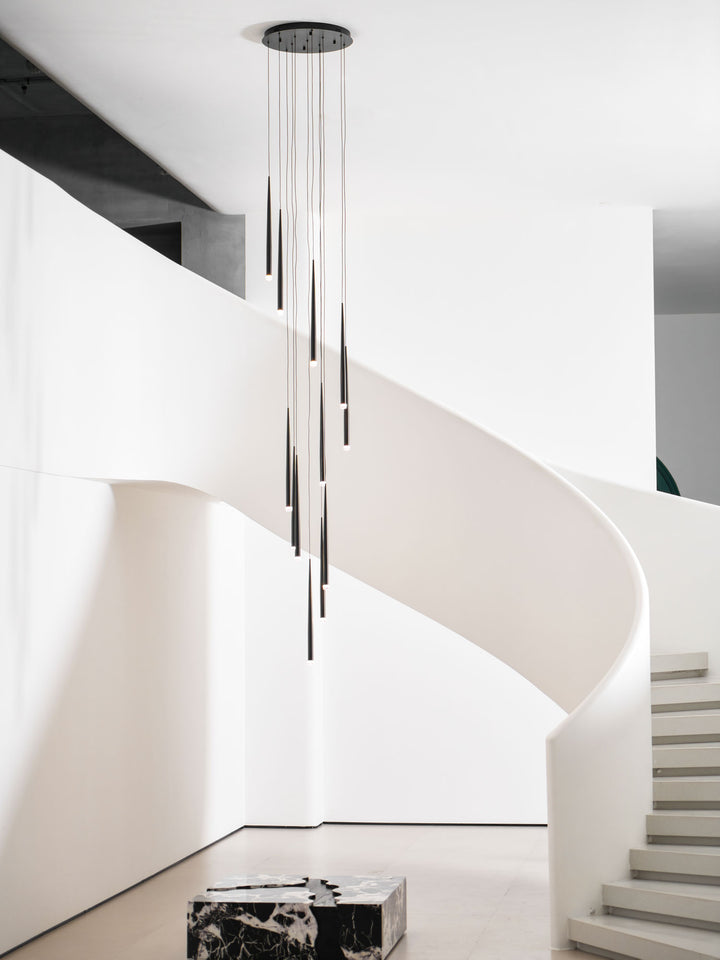 Slender Cone Chandelier - Vakkerlight