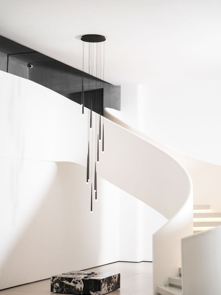 Slender Cone Chandelier - Vakkerlight