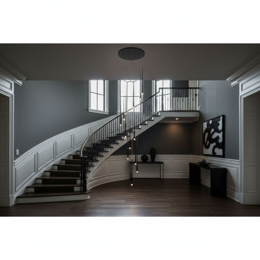 Slender Cone Chandelier - Vakkerlight