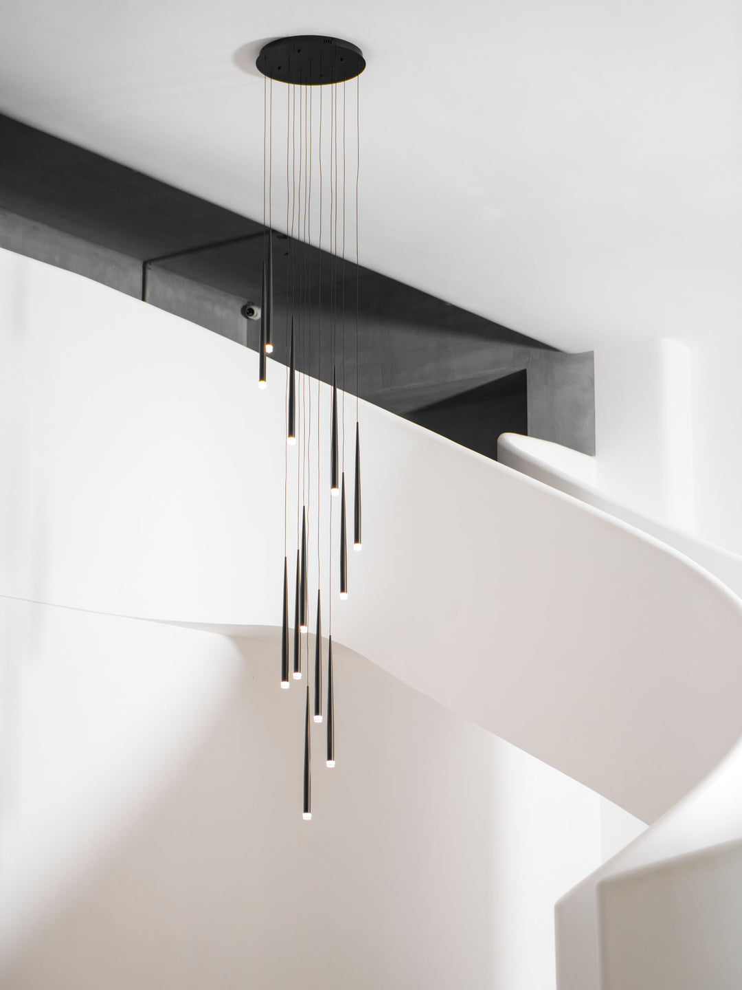 Slender Cone Chandelier - Vakkerlight