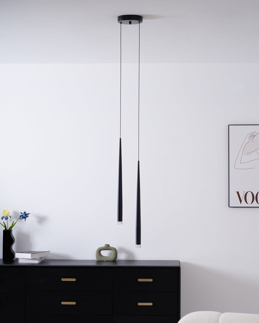 Slender Cone Chandelier - Vakkerlight