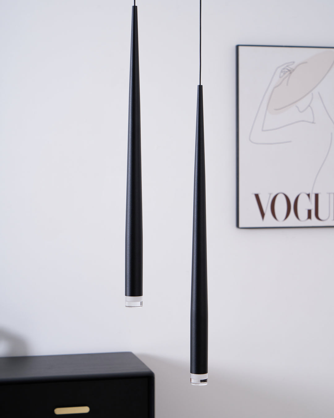 Slender Cone Chandelier - Vakkerlight