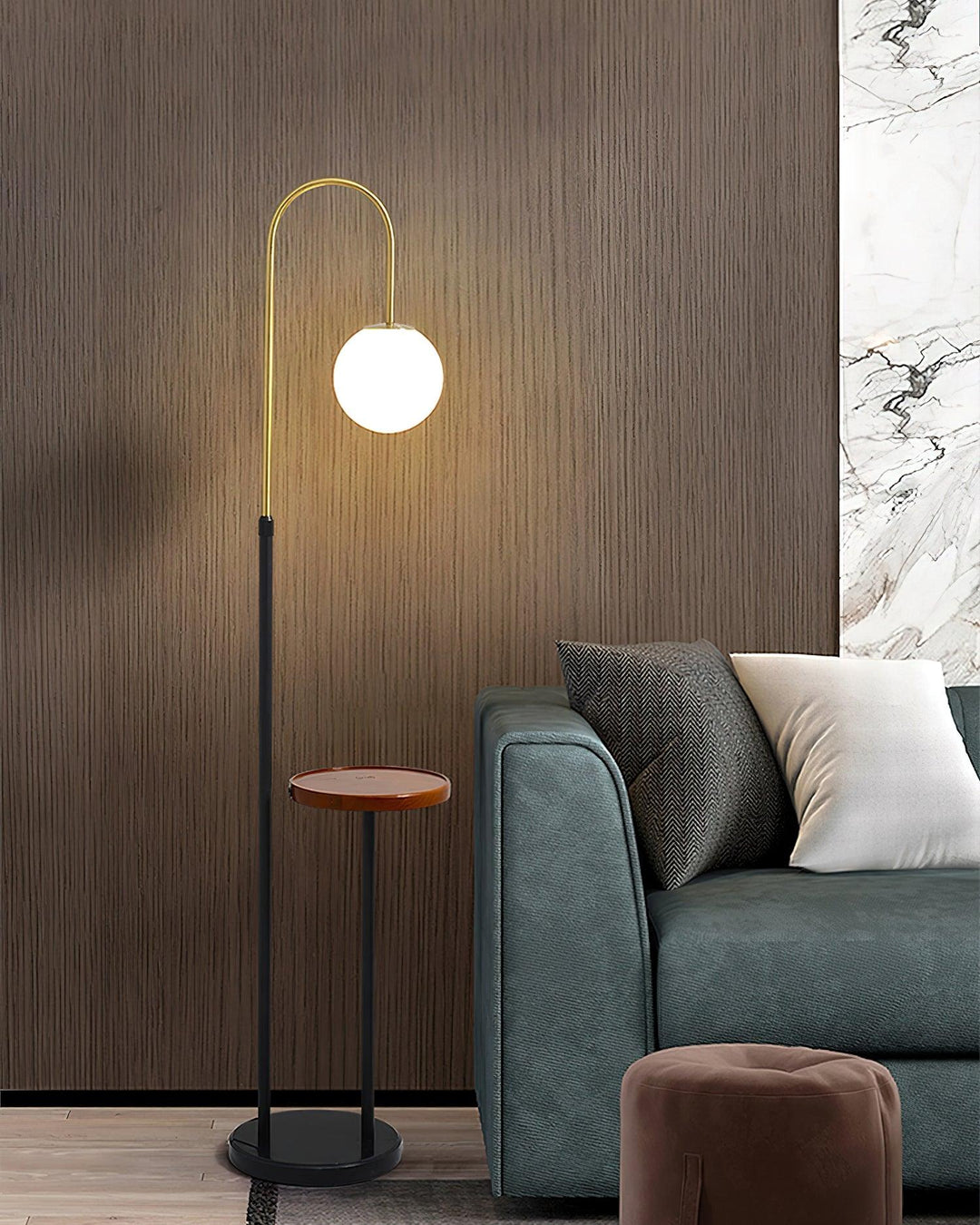 Small Bubble Table Floor Lamp - Vakkerlight