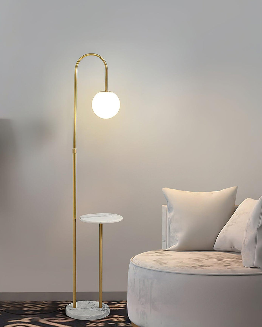 Small Bubble Table Floor Lamp - Vakkerlight