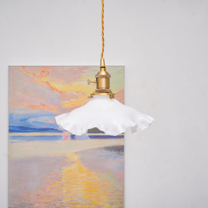 Small Floral Pendant Lamp