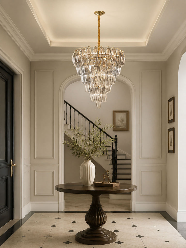 Smoke Gray Empire Chandelier - Vakkerlight