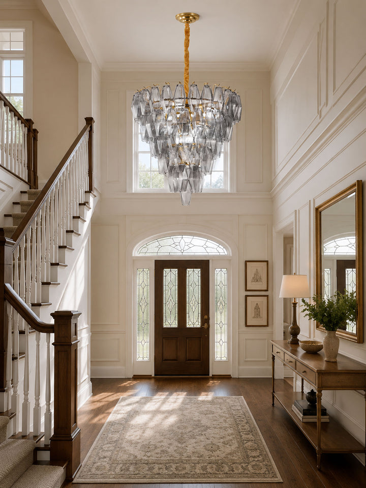 Smoke Gray Empire Chandelier - Vakkerlight