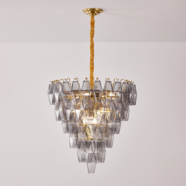 Smoke Gray Empire Chandelier - Vakkerlight