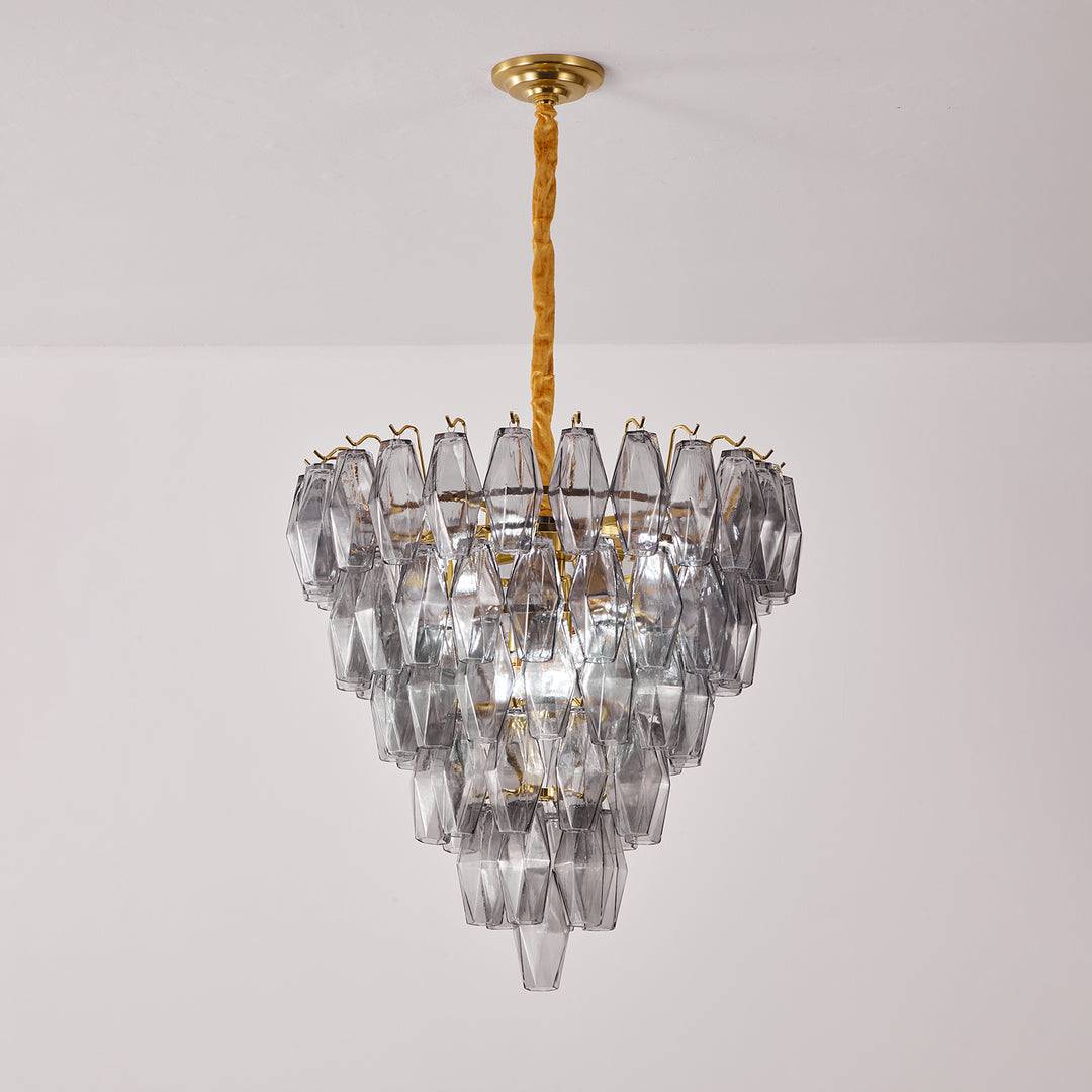 Smoke Gray Empire Chandelier - Vakkerlight