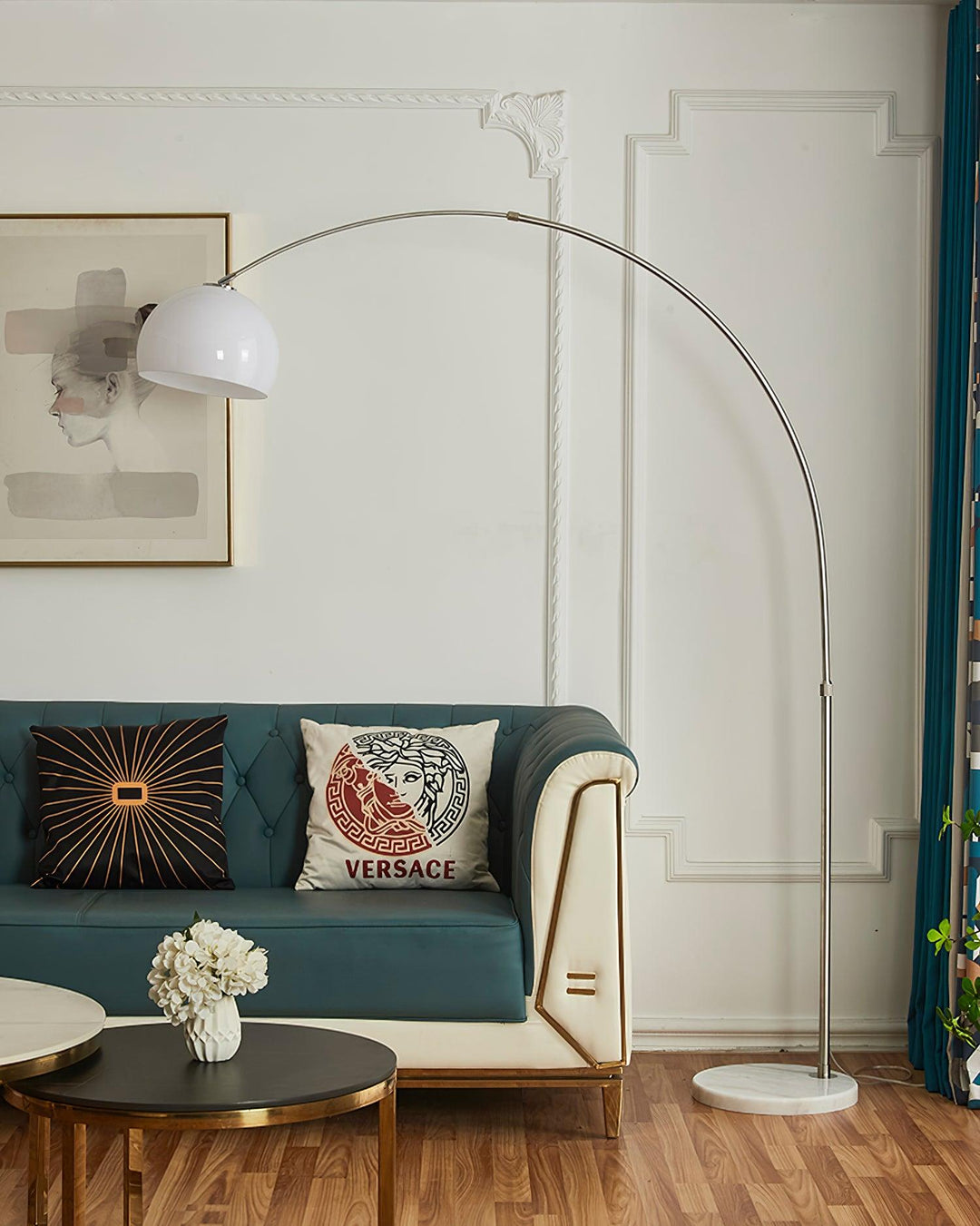 Sneedville Arched Floor Lamp - Vakkerlight