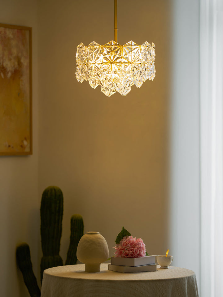 Snowflake Glass Chandelier - Vakkerlight