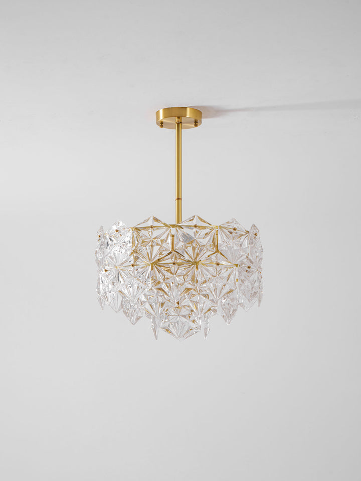 Snowflake Glass Chandelier - Vakkerlight