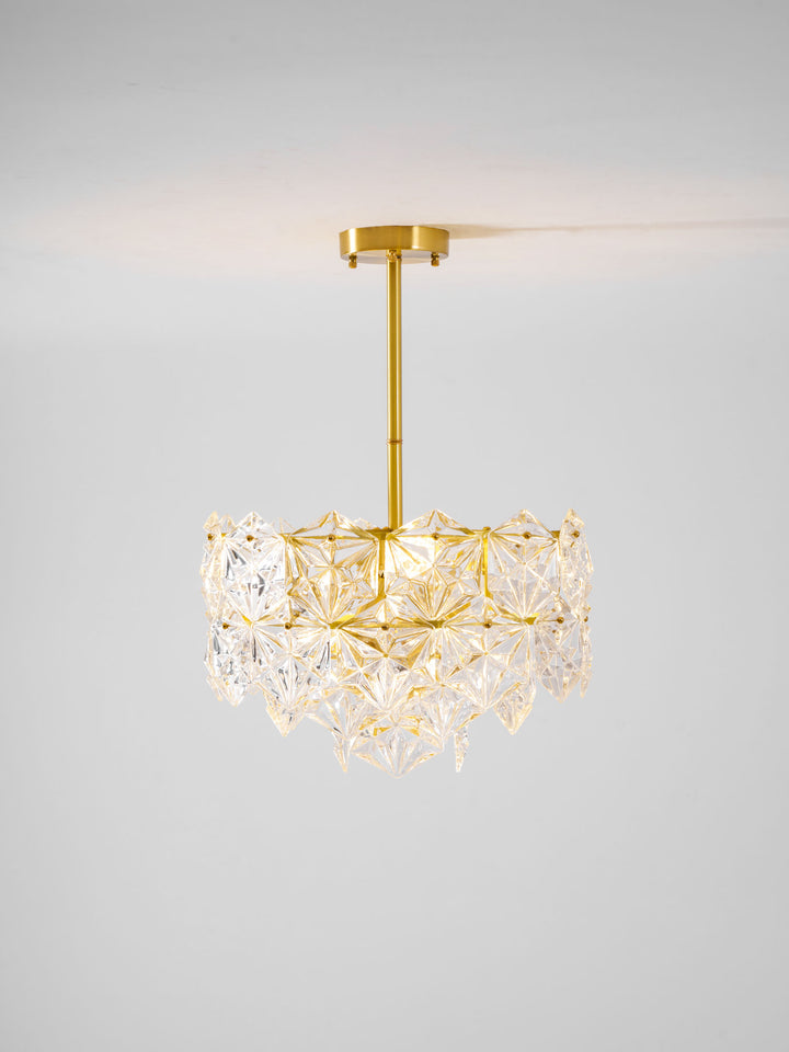 Snowflake Glass Chandelier - Vakkerlight