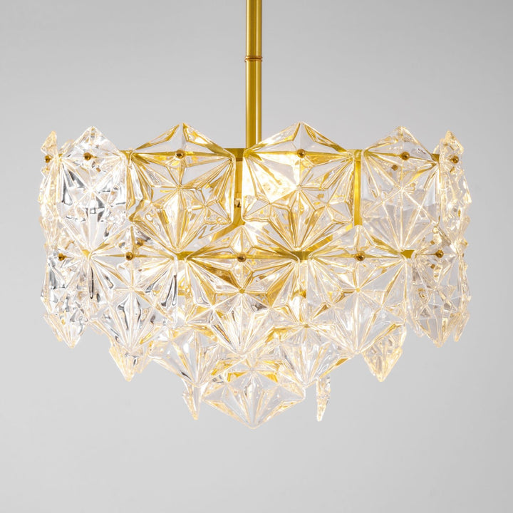 Snowflake Glass Chandelier - Vakkerlight