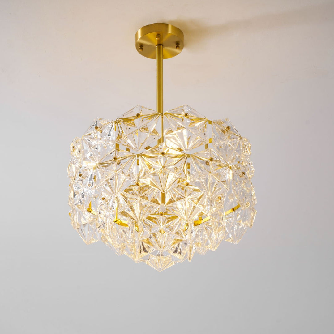 Snowflake Glass Chandelier - Vakkerlight