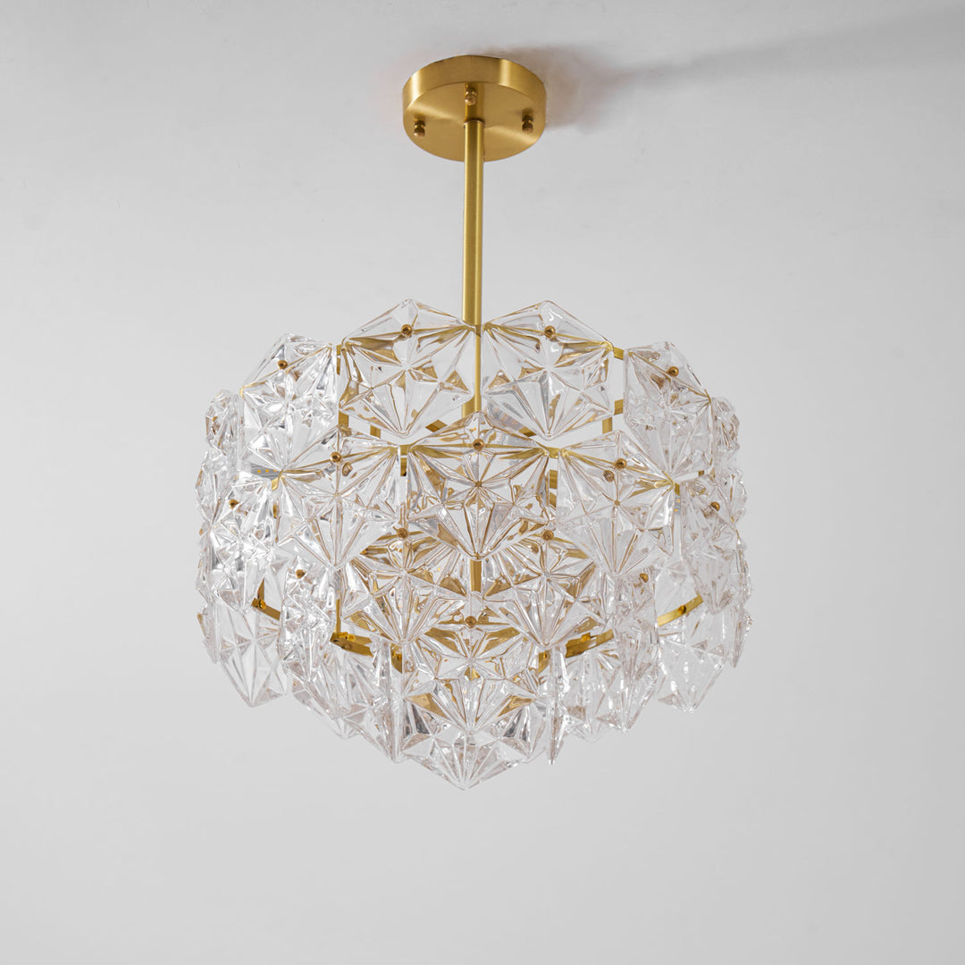 Snowflake Glass Chandelier - Vakkerlight