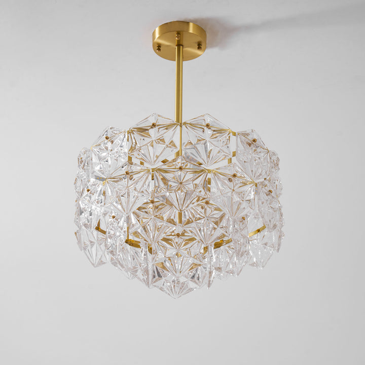 Snowflake Glass Chandelier - Vakkerlight