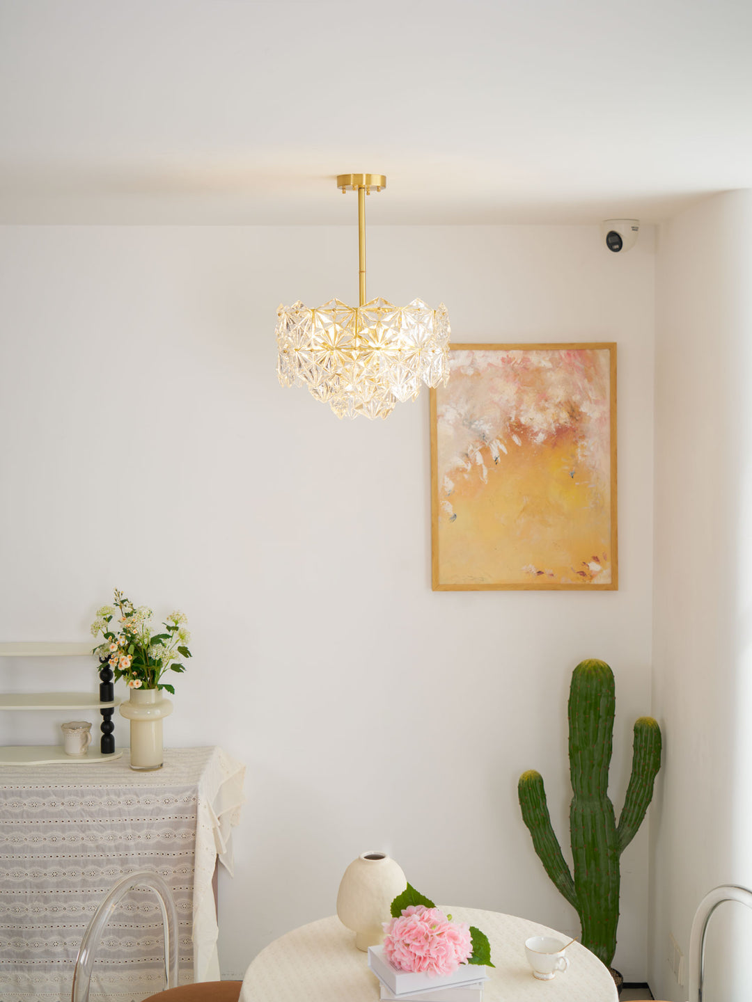 Snowflake Glass Chandelier - Vakkerlight