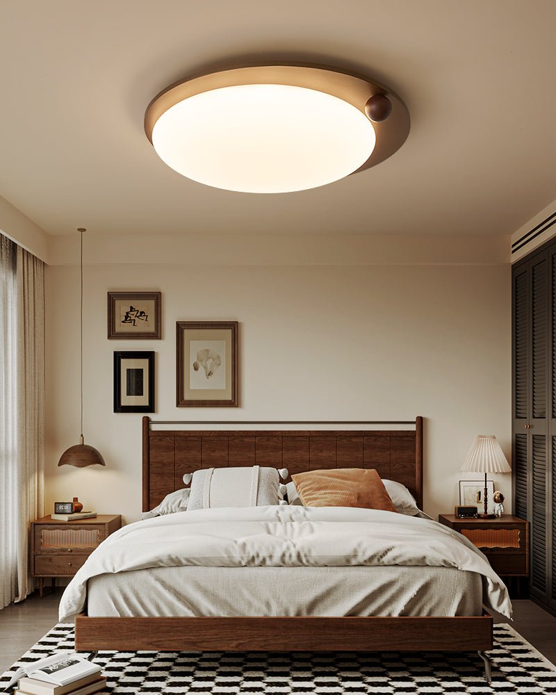 Wood Accent Ceiling Light - Vakkerlight