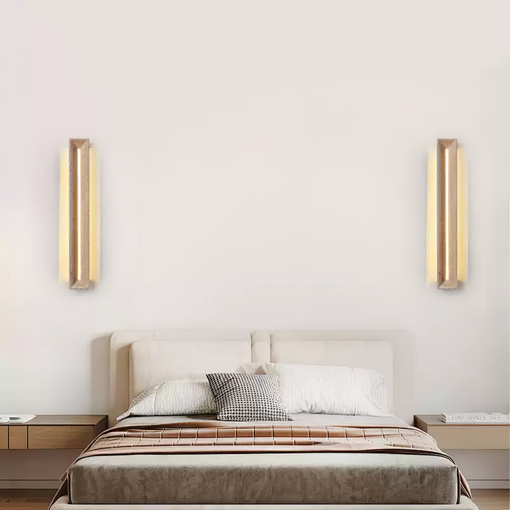 Solace Travertine Beam Wall Light - Vakkerlight