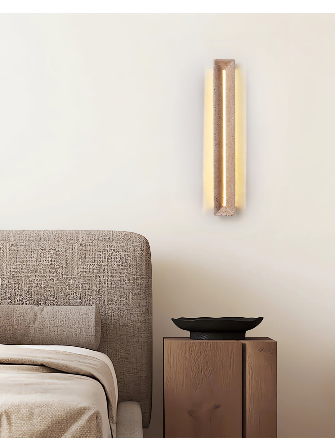 Solace Travertine Beam Wall Light - Vakkerlight