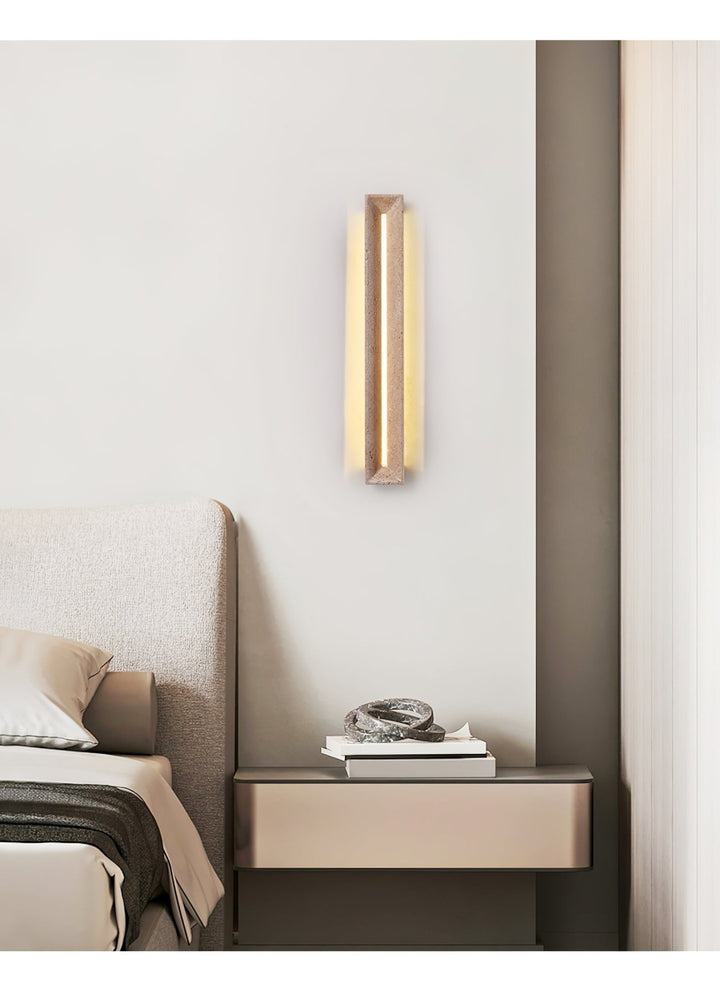 Solace Travertine Beam Wall Light - Vakkerlight