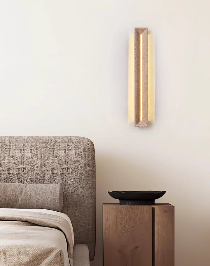 Solace Travertine Beam Wall Light - Vakkerlight