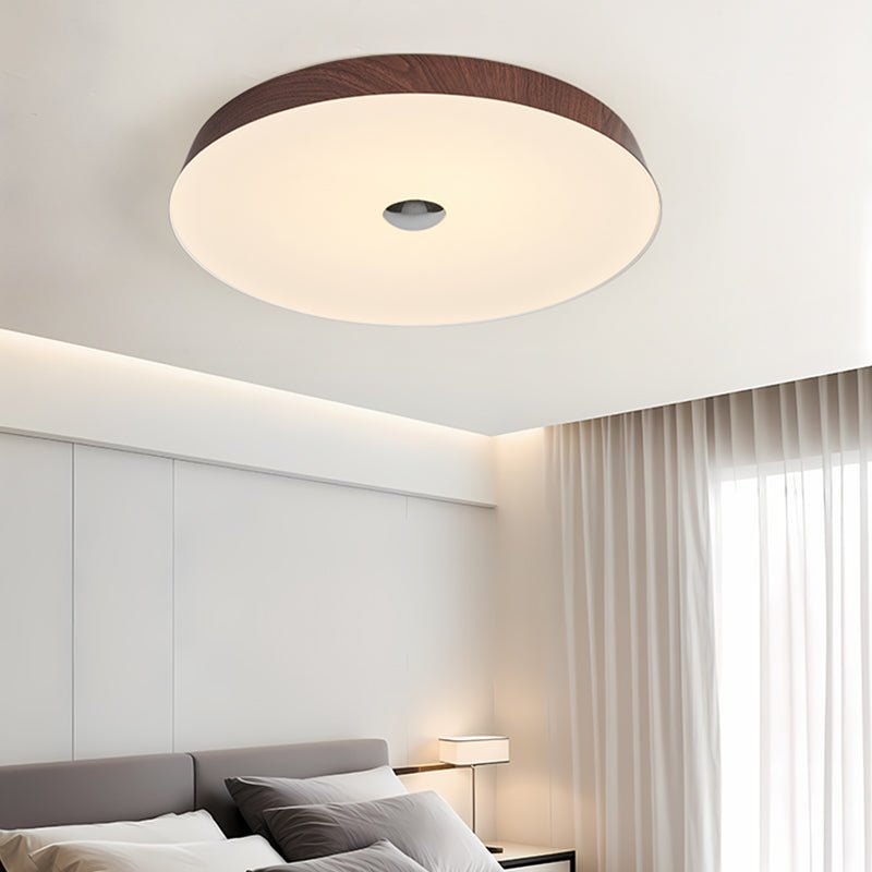 Solace Woodgrain Ceiling Light - Vakkerlight