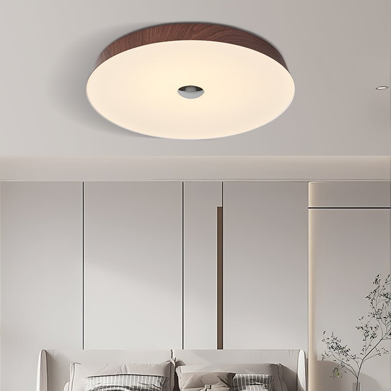 Solace Woodgrain Ceiling Light - Vakkerlight