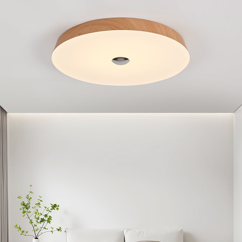 Solace Woodgrain Ceiling Light - Vakkerlight