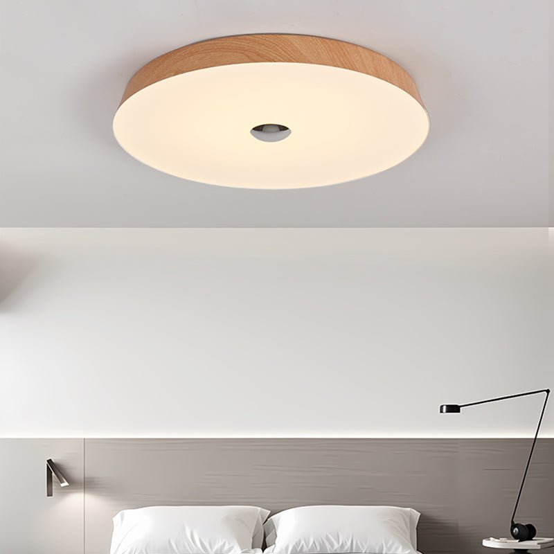 Solace Woodgrain Ceiling Light - Vakkerlight