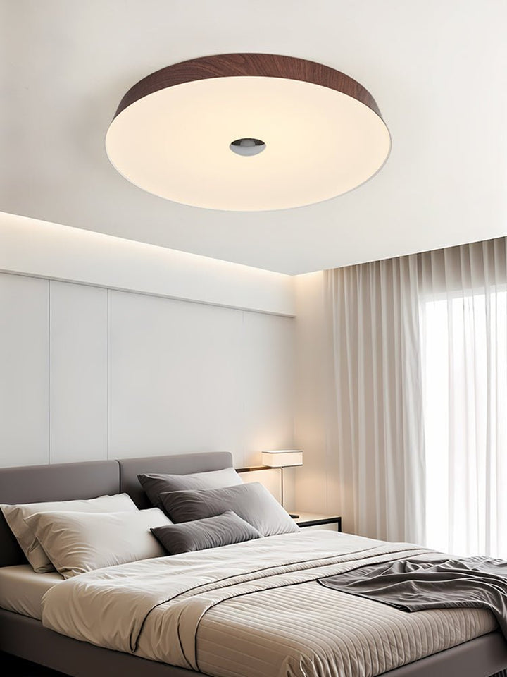 Solace Woodgrain Ceiling Light - Vakkerlight