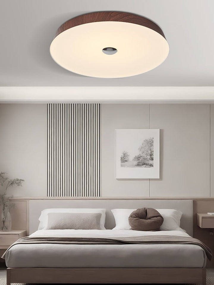 Solace Woodgrain Ceiling Light - Vakkerlight