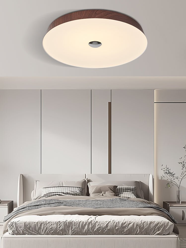 Solace Woodgrain Ceiling Light - Vakkerlight