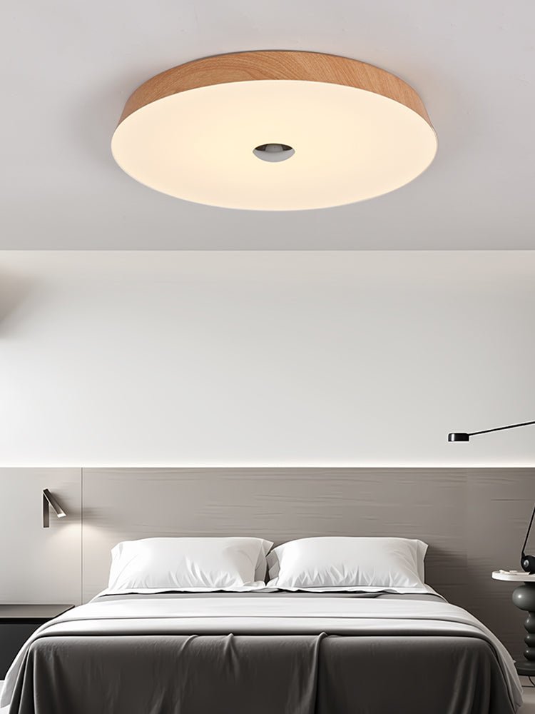 Solace Woodgrain Ceiling Light - Vakkerlight