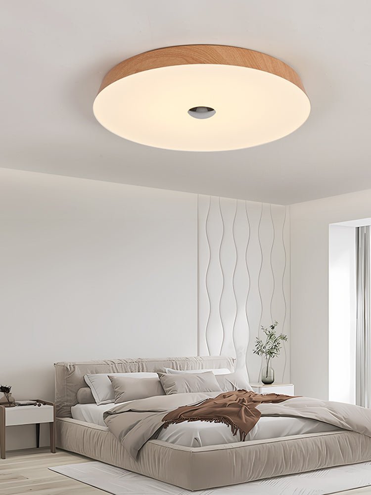 Solace Woodgrain Ceiling Light - Vakkerlight