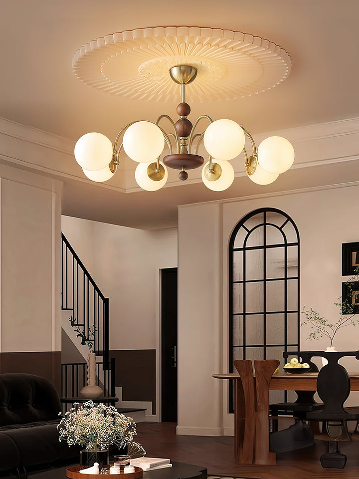 Solara Globe Chandelier - Vakkerlight