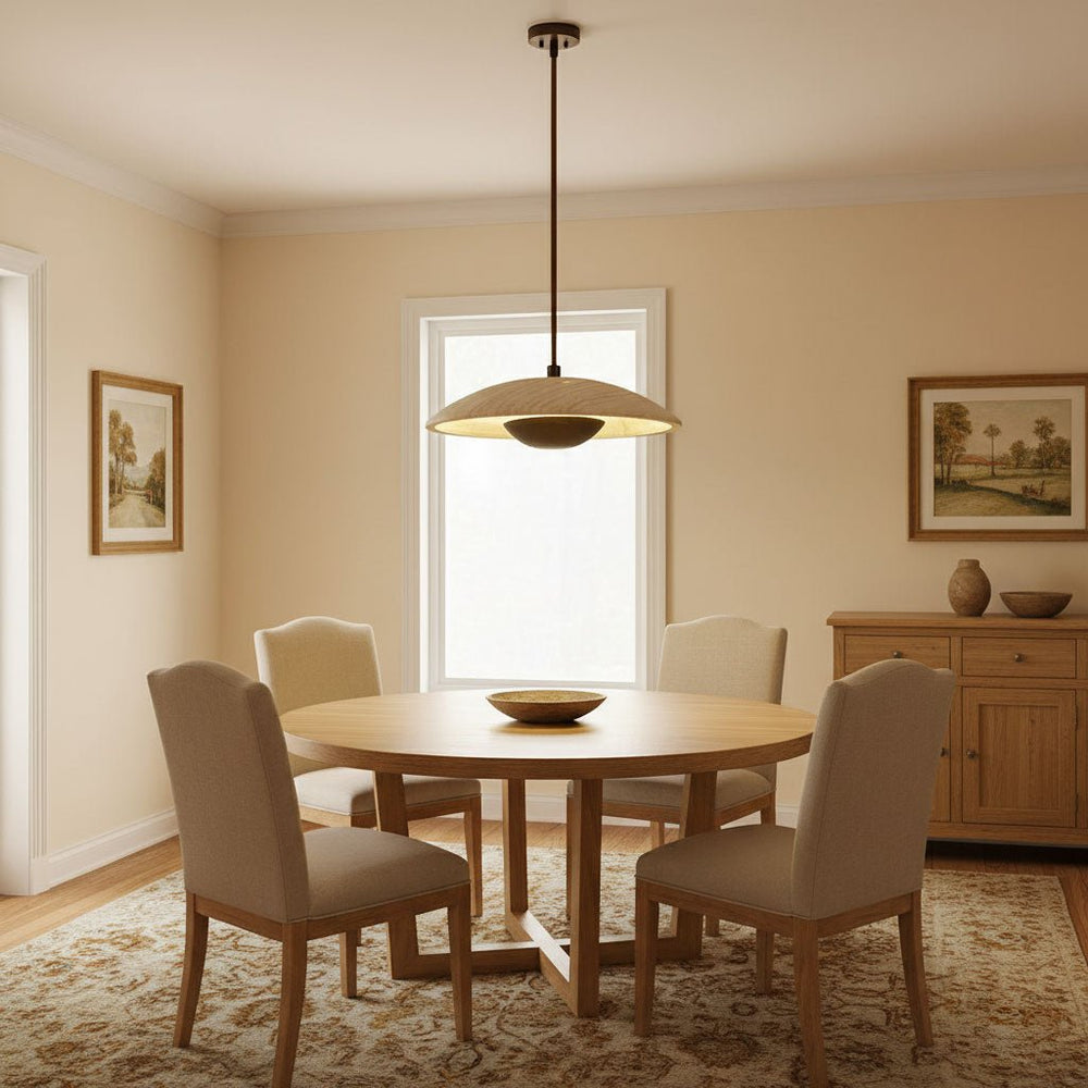 Solara Wood Pendant Lamp - Vakkerlight