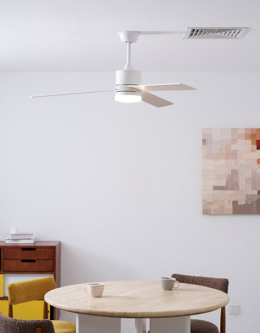 Solara Drift Ceiling Fan Lamp - Vakkerlight
