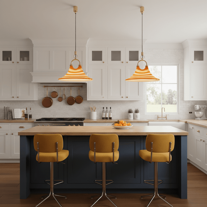 Solari Swirl Glass Pendant Light - Vakkerlight