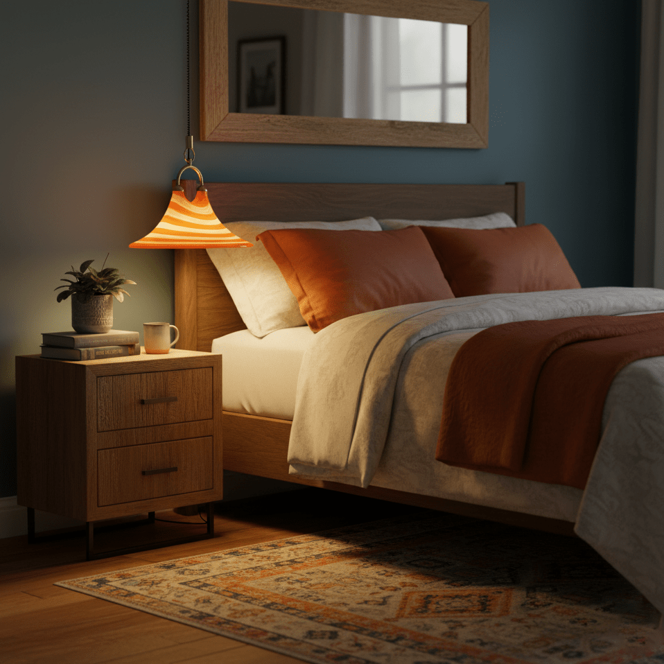 Solari Swirl Glass Pendant Light - Vakkerlight