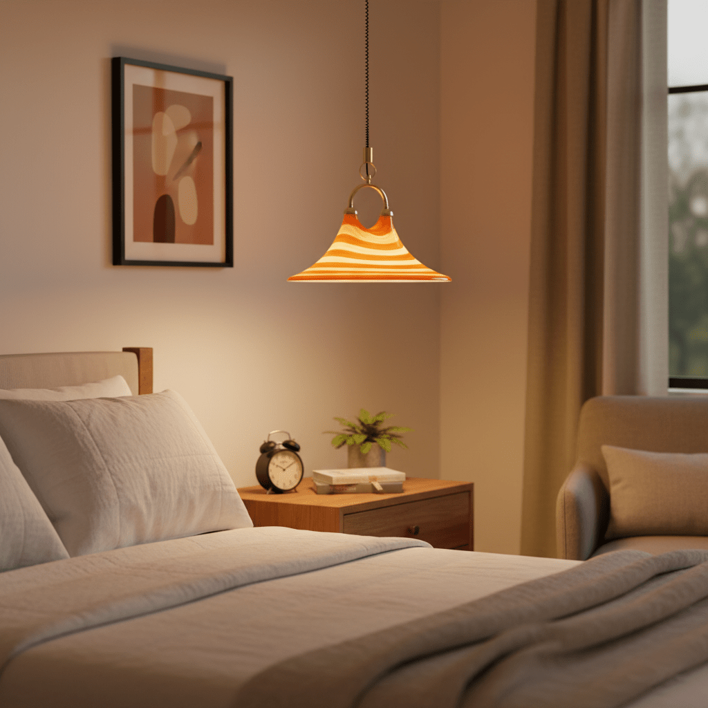 Solari Swirl Glass Pendant Light - Vakkerlight