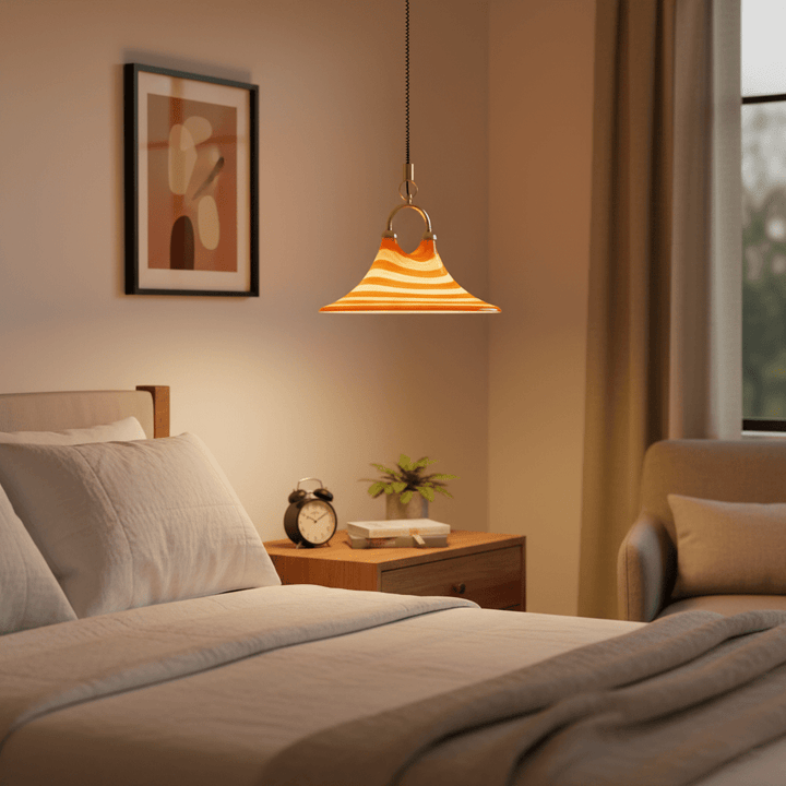 Solari Swirl Glass Pendant Light - Vakkerlight