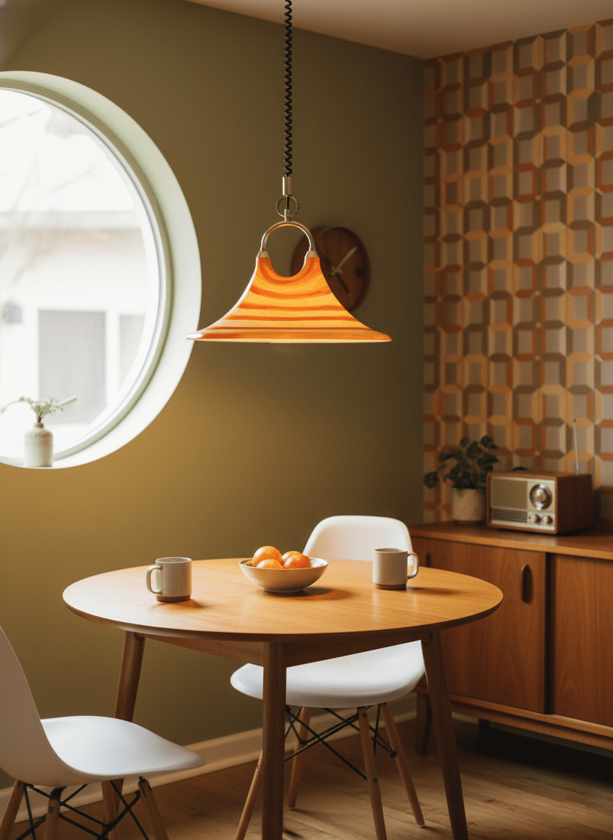 Solari Swirl Glass Pendant Light - Vakkerlight