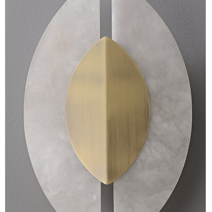 Solari Alabaster Leaf Sconce - Vakkerlight